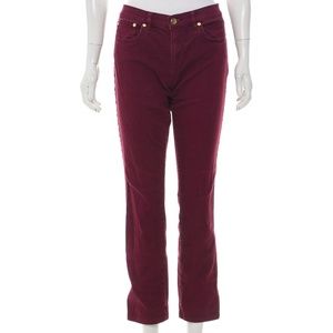 Tory Burch Red-Purple Jeans (Sz 30)
